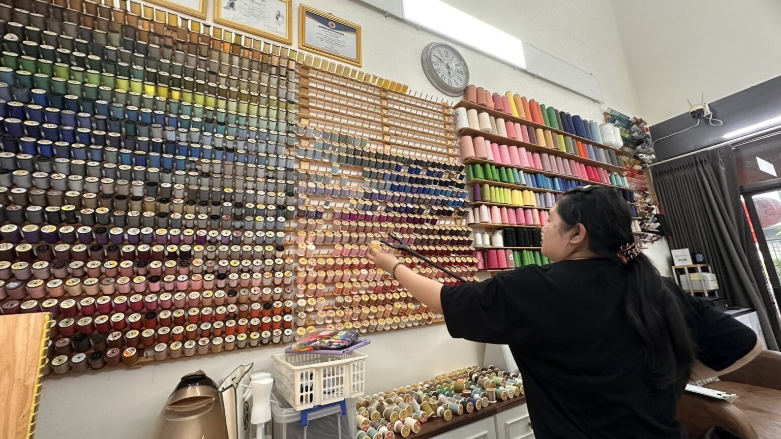 แท่นด้ายใหญ่สุดในไทย