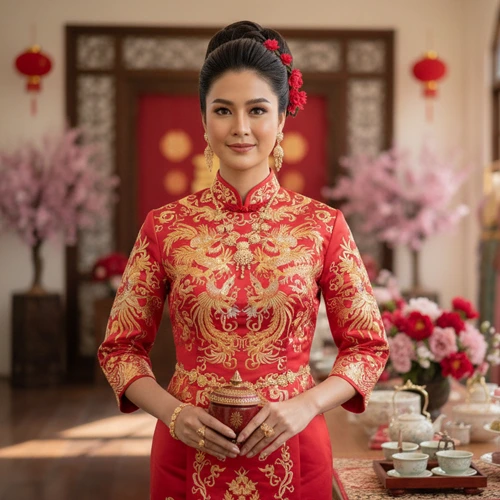 Chinese wedding dress Alteration