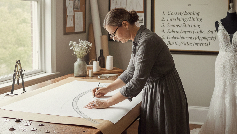 การรักษาโครงสร้างชุดแต่งงาน