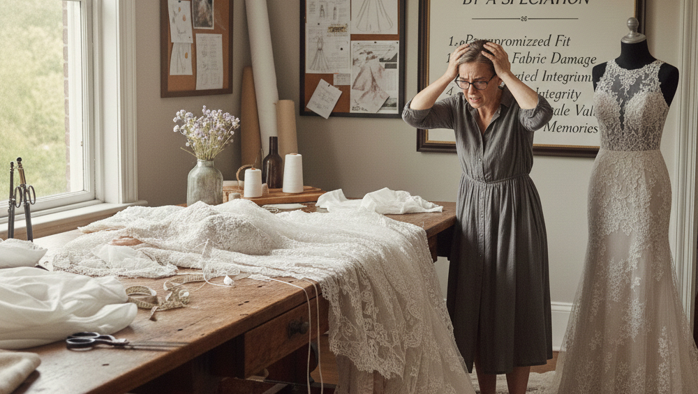 ความเสี่ยงหากแก้ชุดแต่งงานผิดวิธี